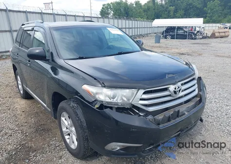 2013 Toyota Highlander Base Plus V6 из США, поврежденный, VIN 5TDZK3EH0DS091078